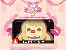 Tablet Screenshot of beeandpuppycat.com